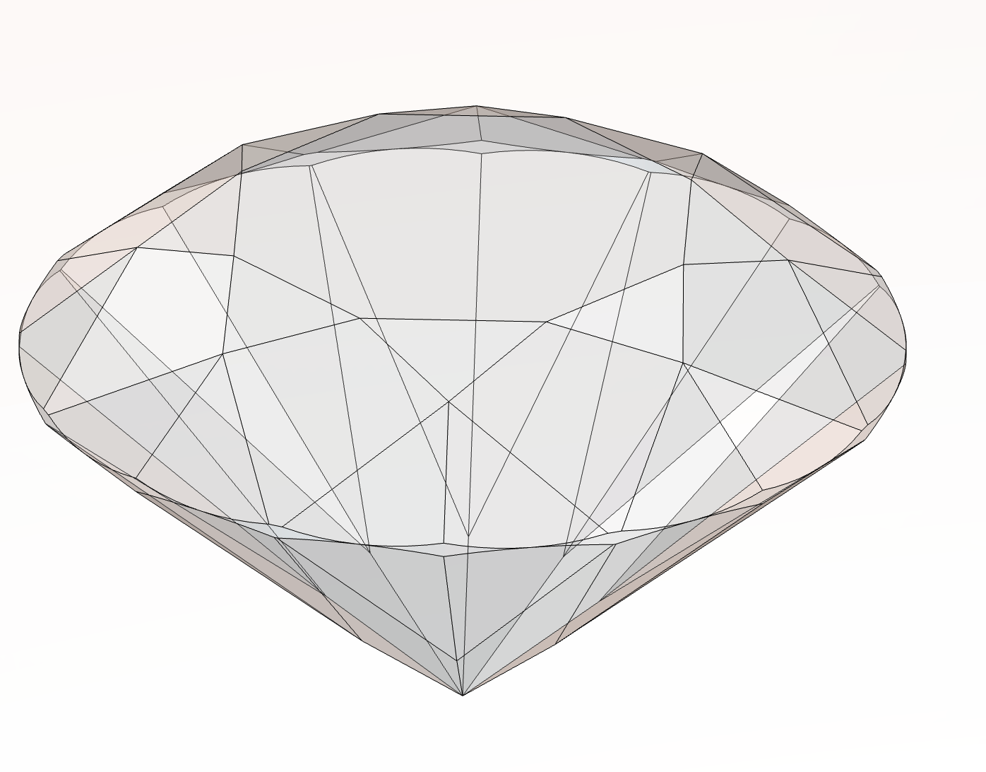 “Budget Bling” Brilliant-Cut Diamond – The Zero-Carat Desk Distraction