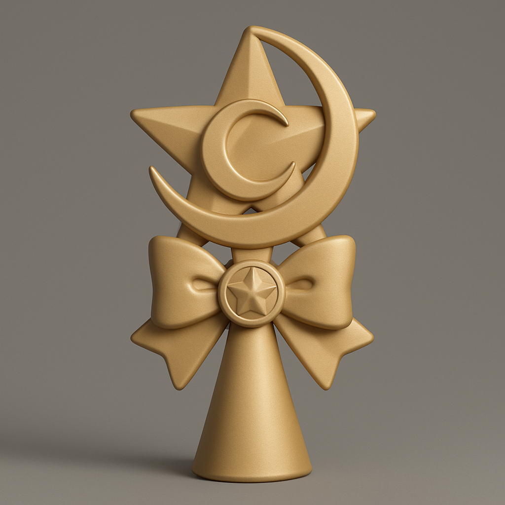 Sailor Moon Christmas Topper with Mounting Stick