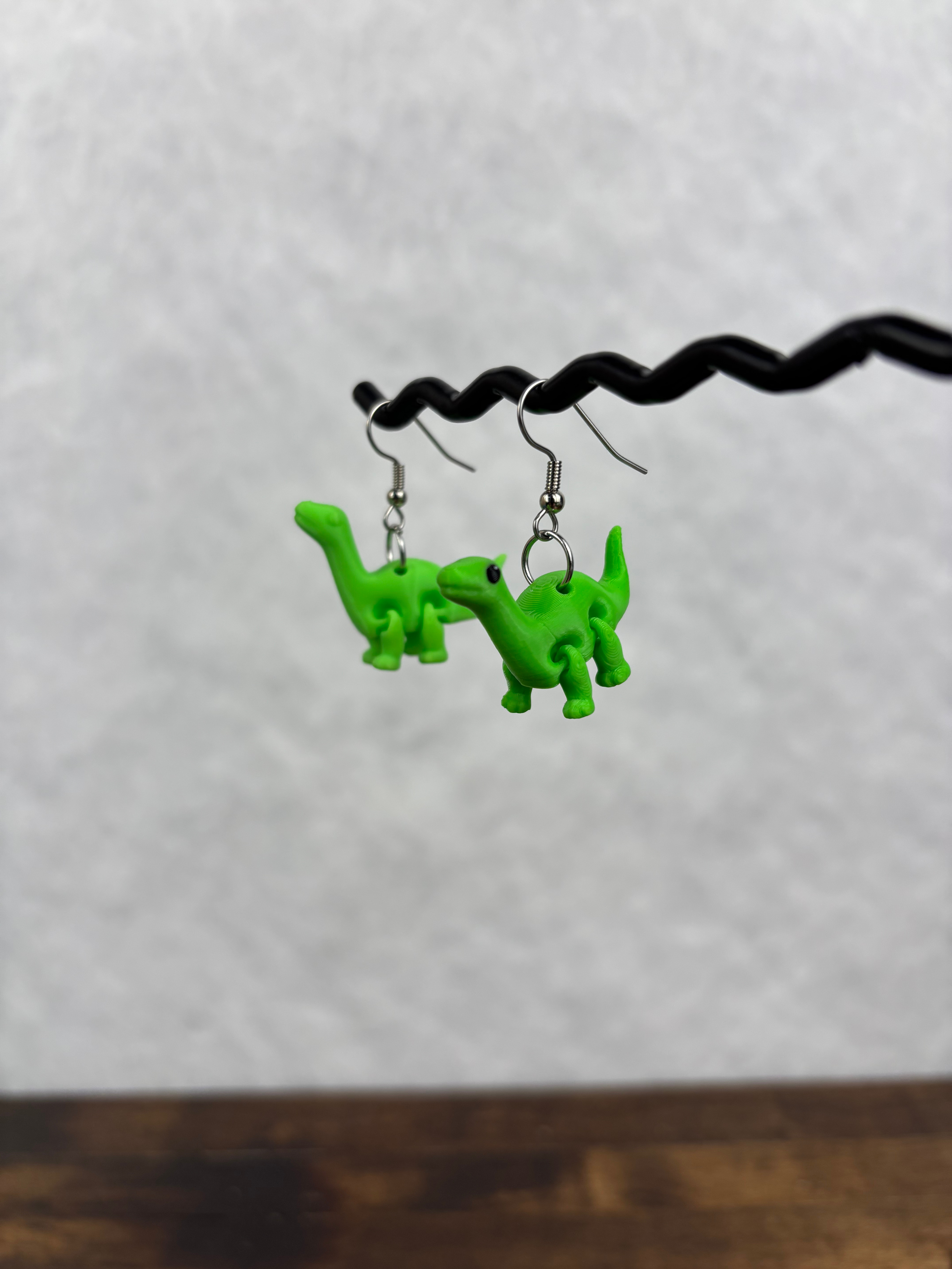 Brontosaurus Earrings — thumbnail 3