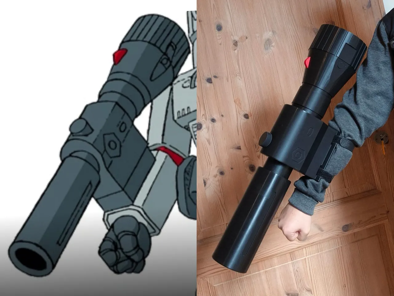 Megatron's Fusion Cannon (Transformers G1) by