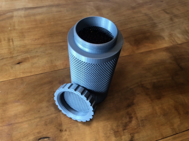 Silica gel container, 250g, 65x140mm