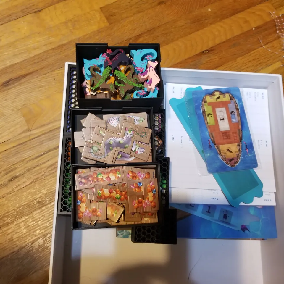 Isle of Cats Insert and Organizer by biscuiteater | Download free STL model  | Printables.com
