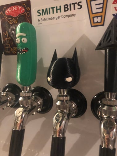 Batman Beyond Tap Handle