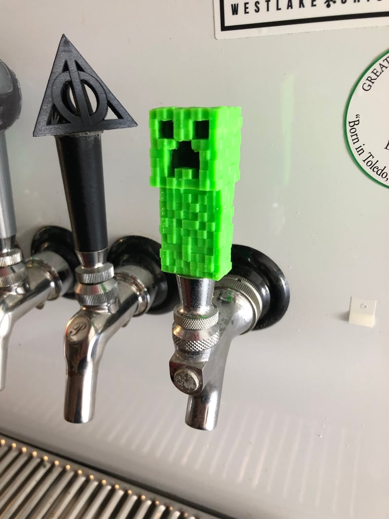 Minecraft Creeper Tap Handle