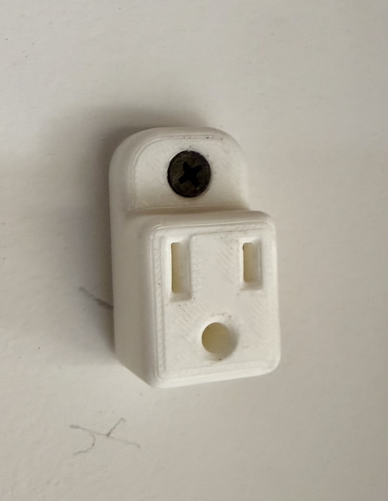 AC Plug (US) Wall Holder