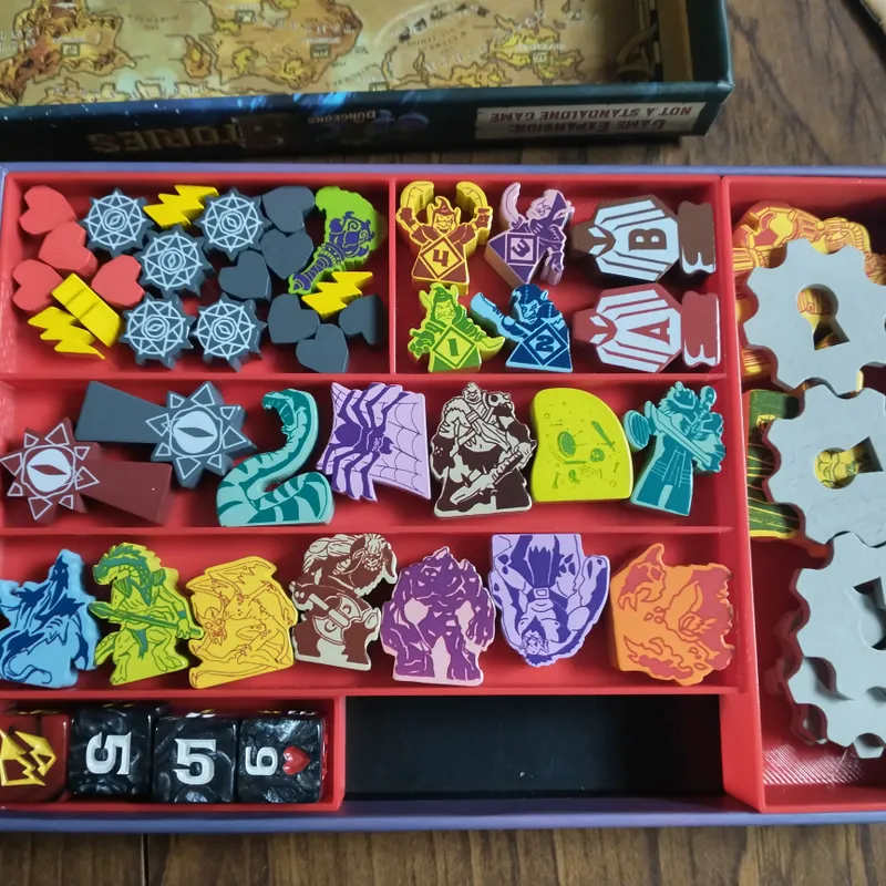 Tiny Epic Kingdoms 3D Printed Insert 