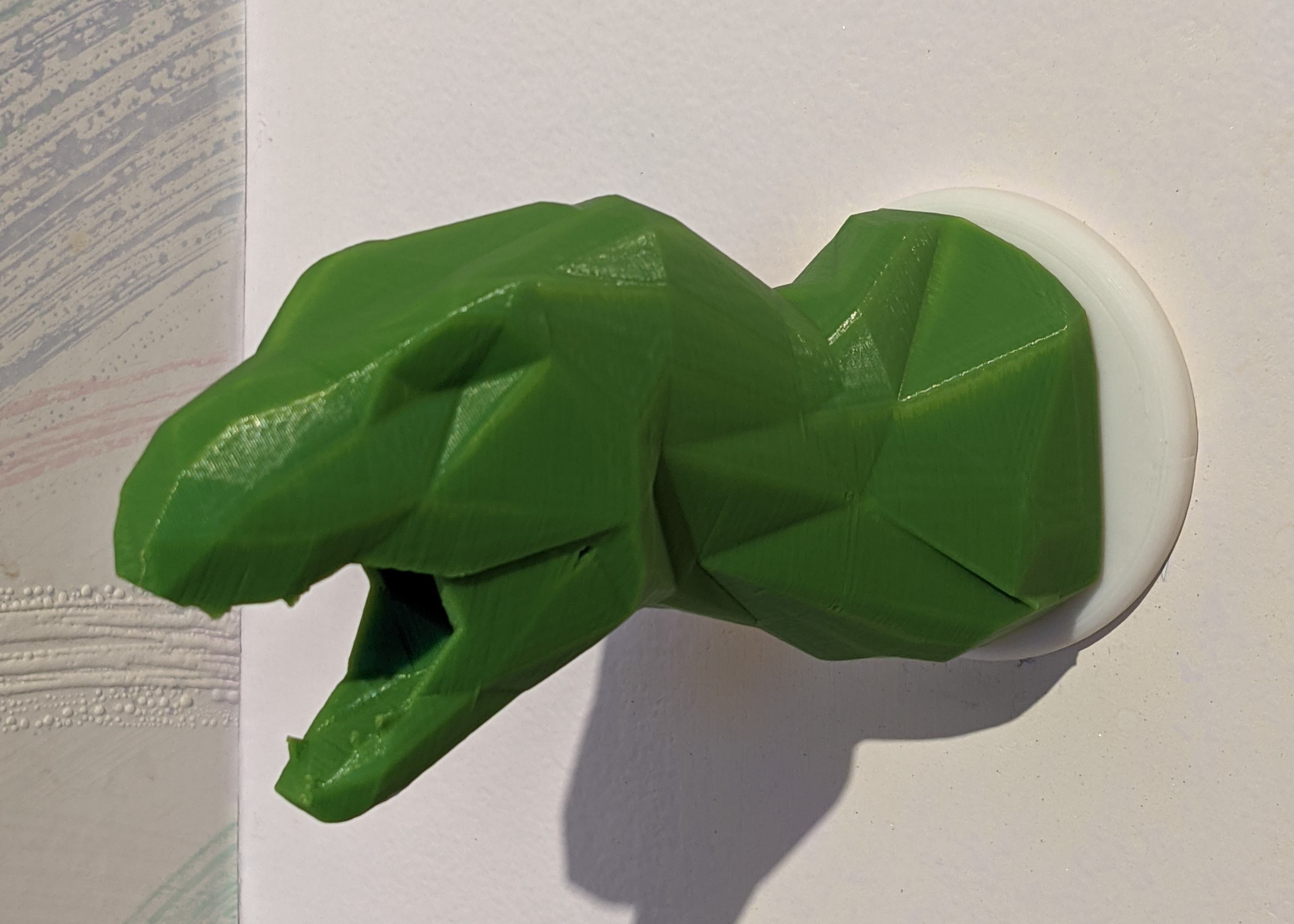 Low Poly Dinosaur Hook