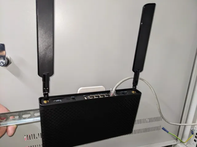 Mikrotik hap ac3 DIN mount