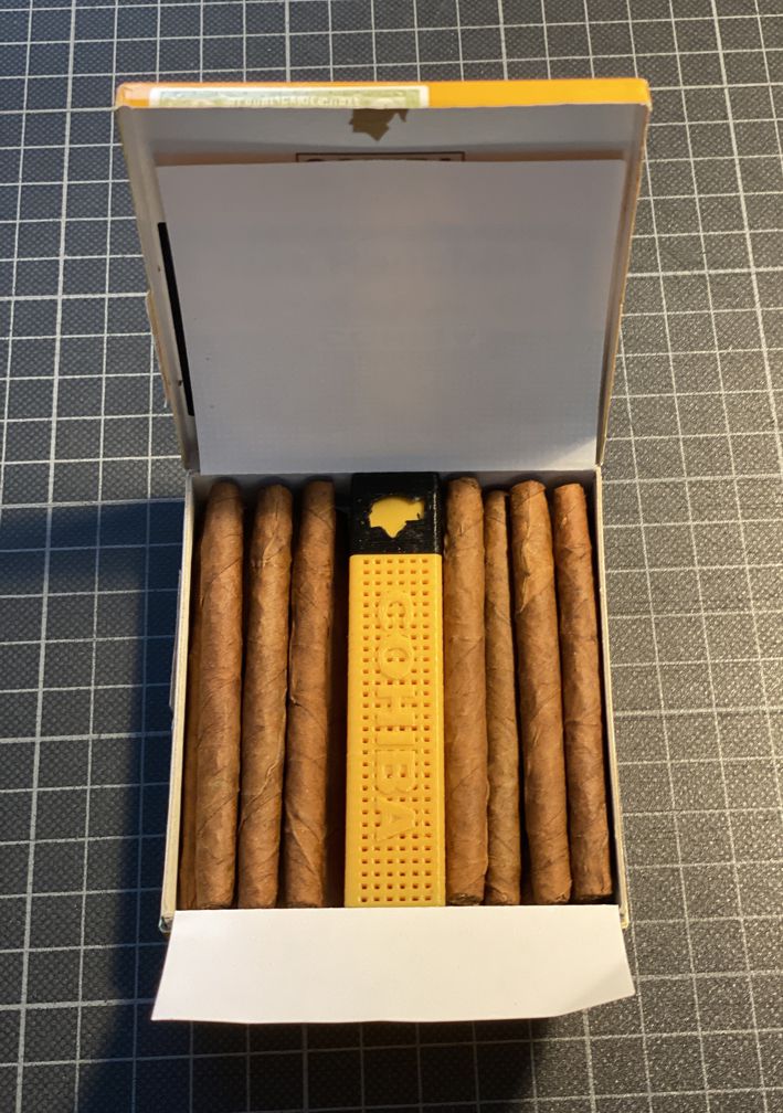 Humidor for cigarello box | Humidor für Zigarelloschachtel