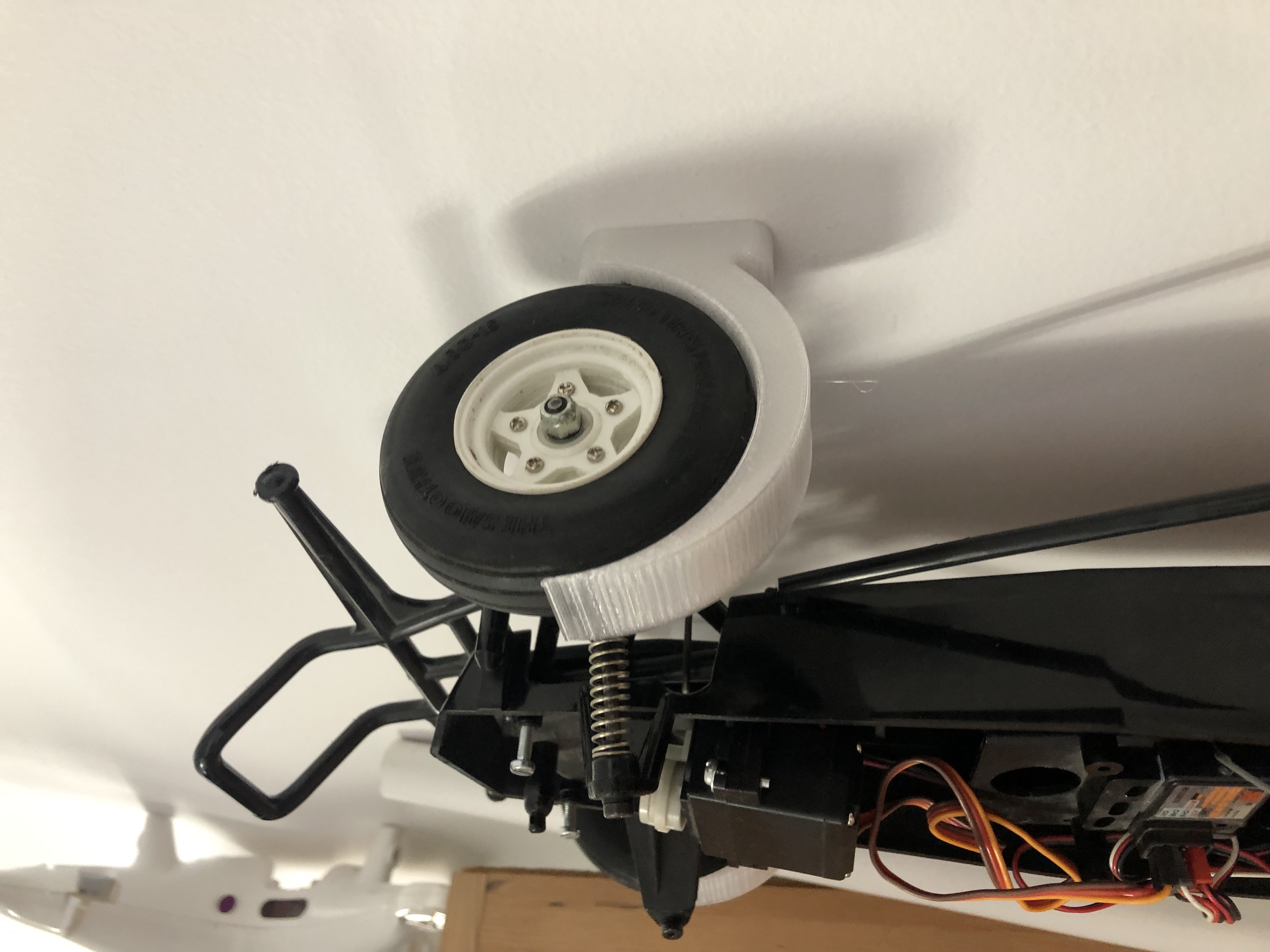 75mm RC Car Wheel wall mount by zierek Download free STL model