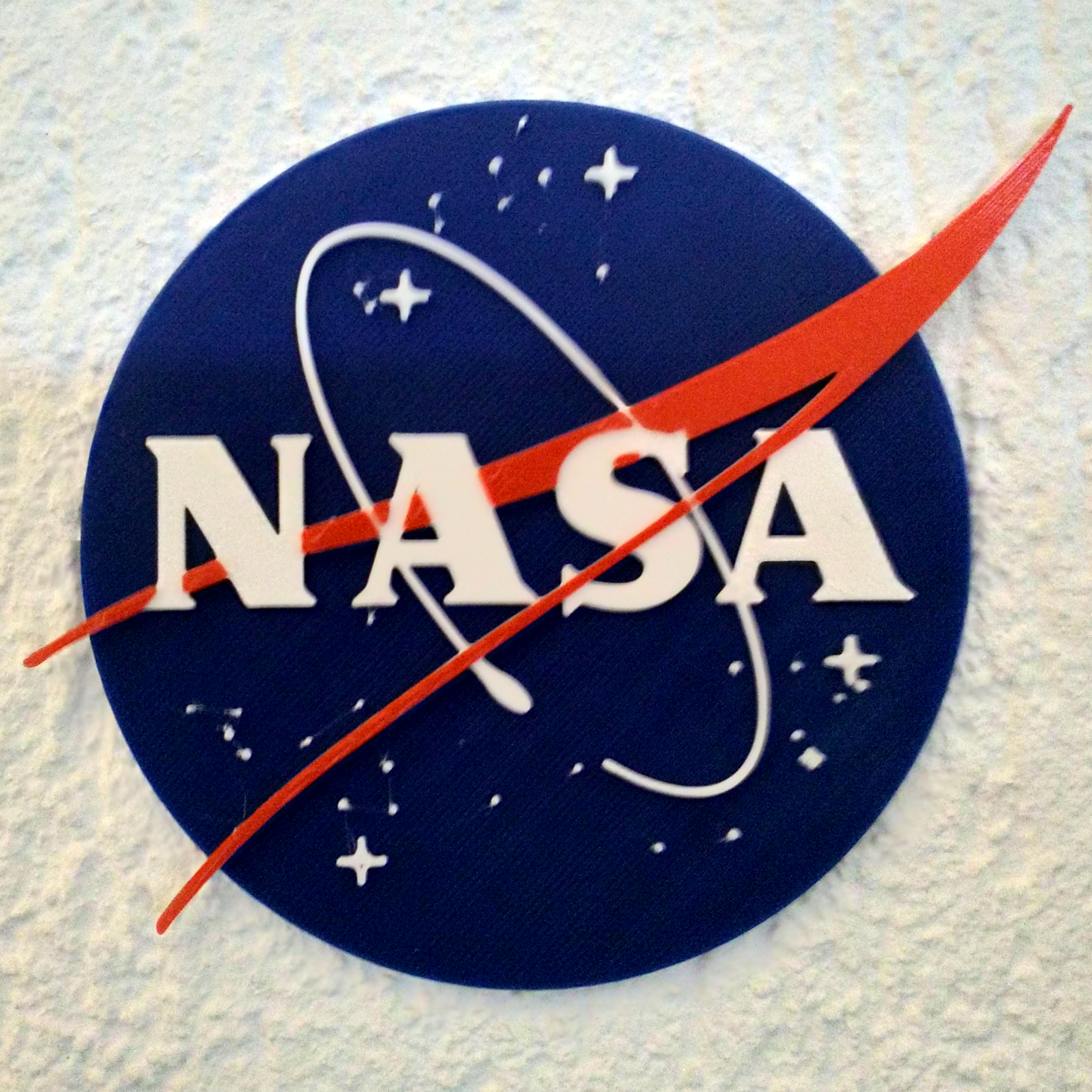 Nasa Logo Plate