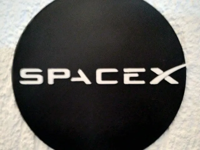 SpaceX Logo Plate