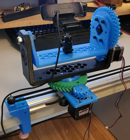 OpenSlider V0.4 - 3D Printable Camera Slider With Clamp Mount (Public Domain)