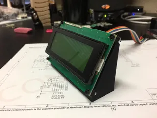 20x4 LCD Display Stand