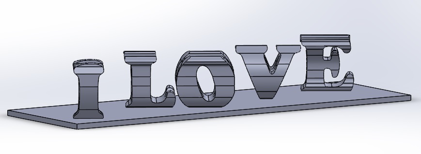 Double letter by asad_khan | Download free STL model | Printables.com