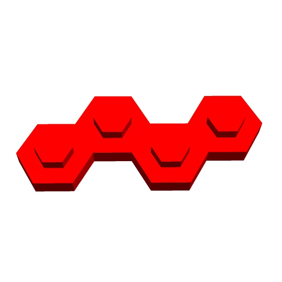 43 Piece STEM Brix Set (hexabricks) — miniatura 5