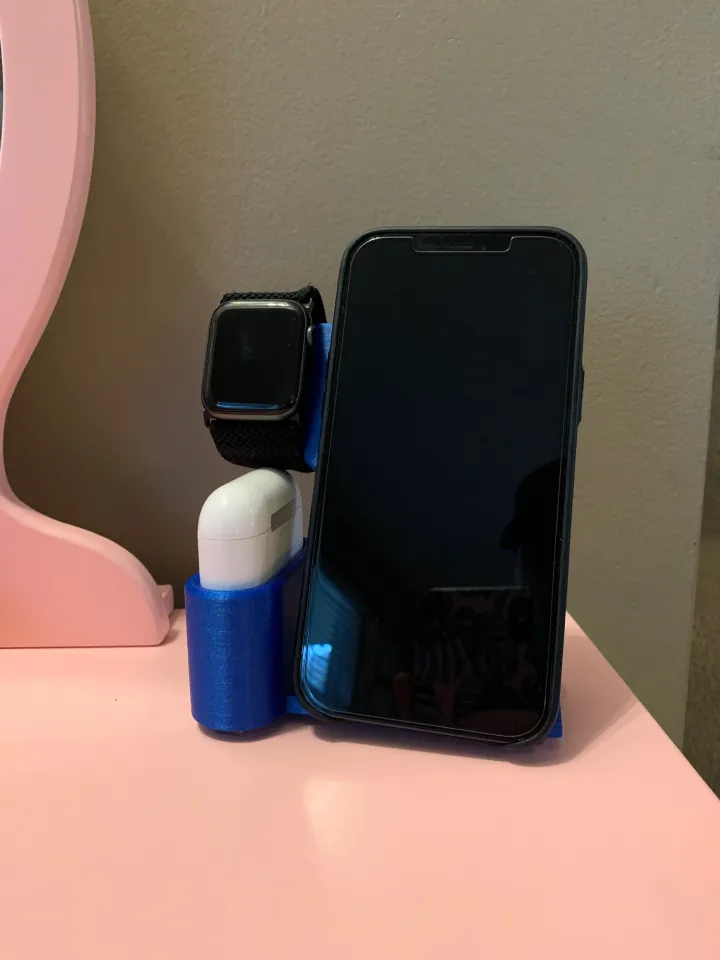 New Version: 3 in 1 Apple iPhone Magsafe Charger with Apple Watch and  Airpod charger by Joe Mike Terranella, Download free STL model