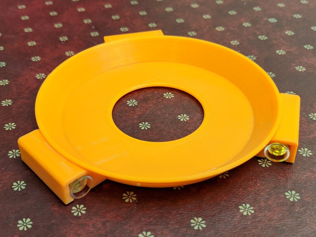 Telescope Tripod Leveling Plate by Sparrow Download free STL model