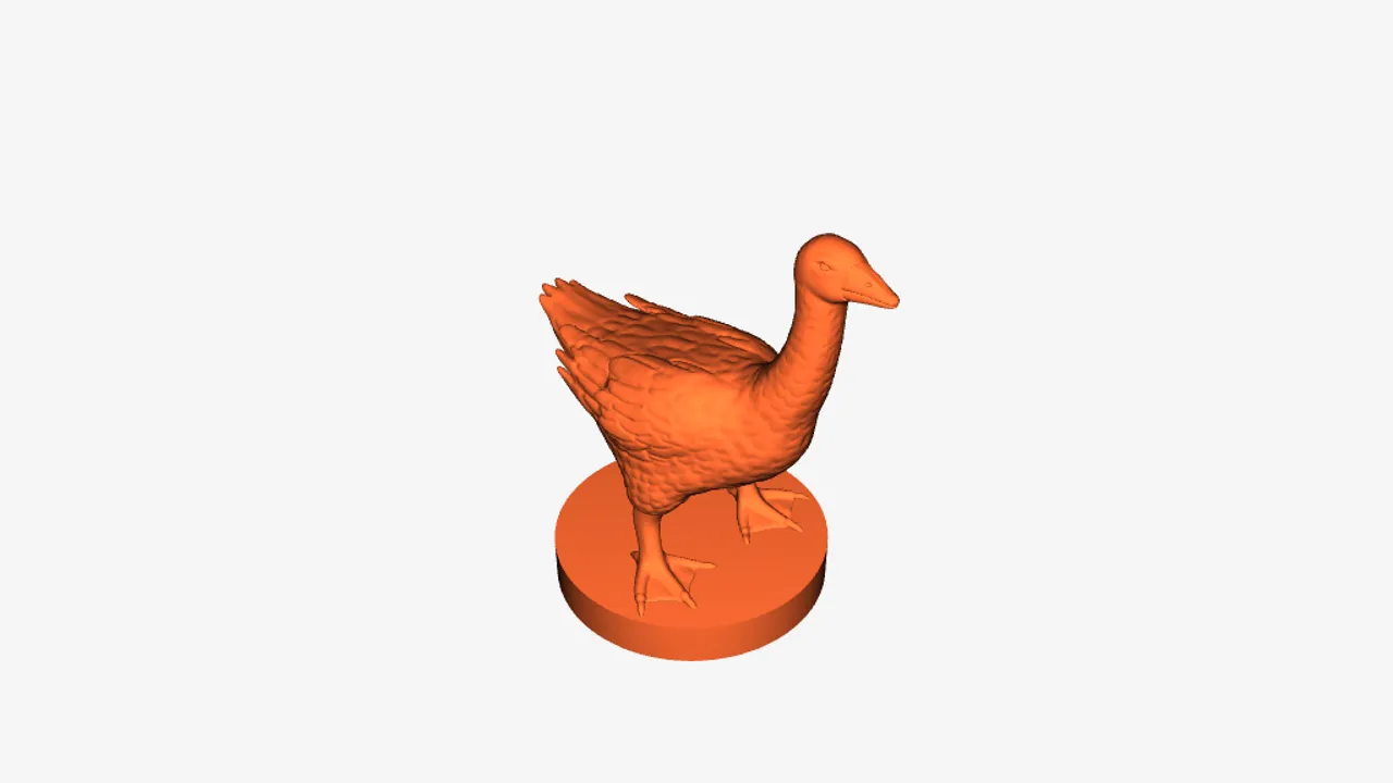 The Untitled Goose by MZ4250, Download free STL model