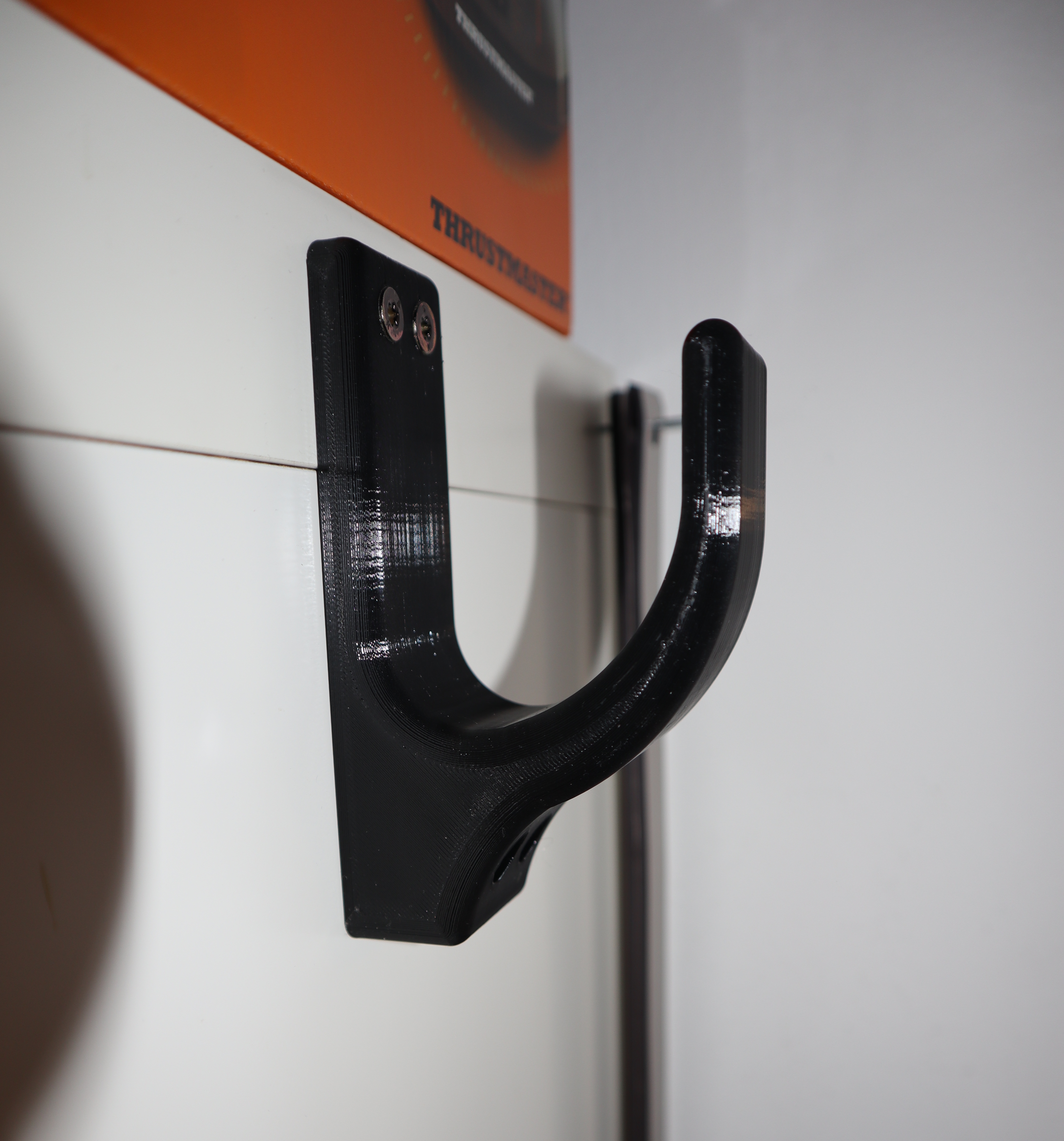 Miniatura 2 do modelo 3D Wall Hook designed for cable