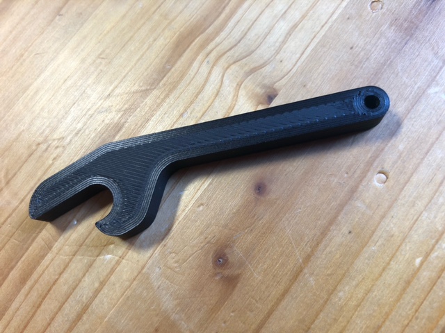 Simple Bottleopener, PLA, no coin or insert required, fits on a keychain
