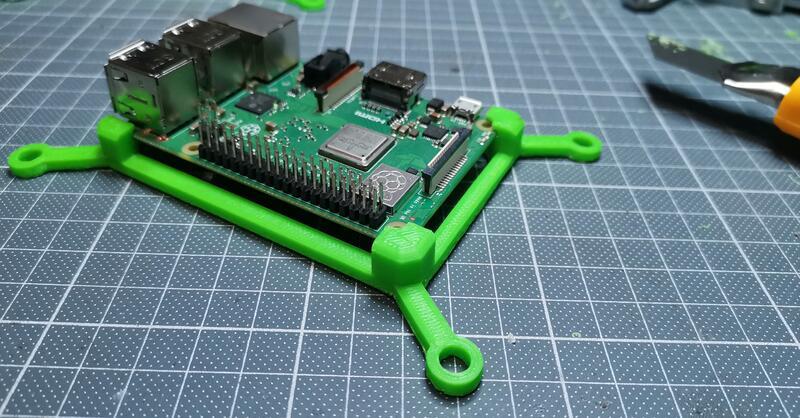 Miniatura 3 do modelo 3D Raspberry Pi cluster