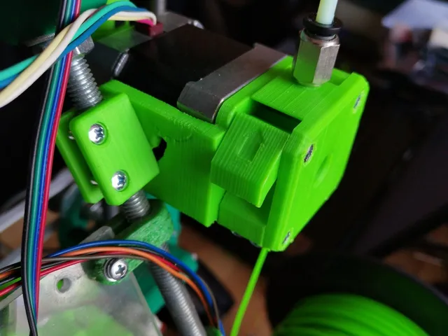 Prusa Mendel bowden extruder bracket