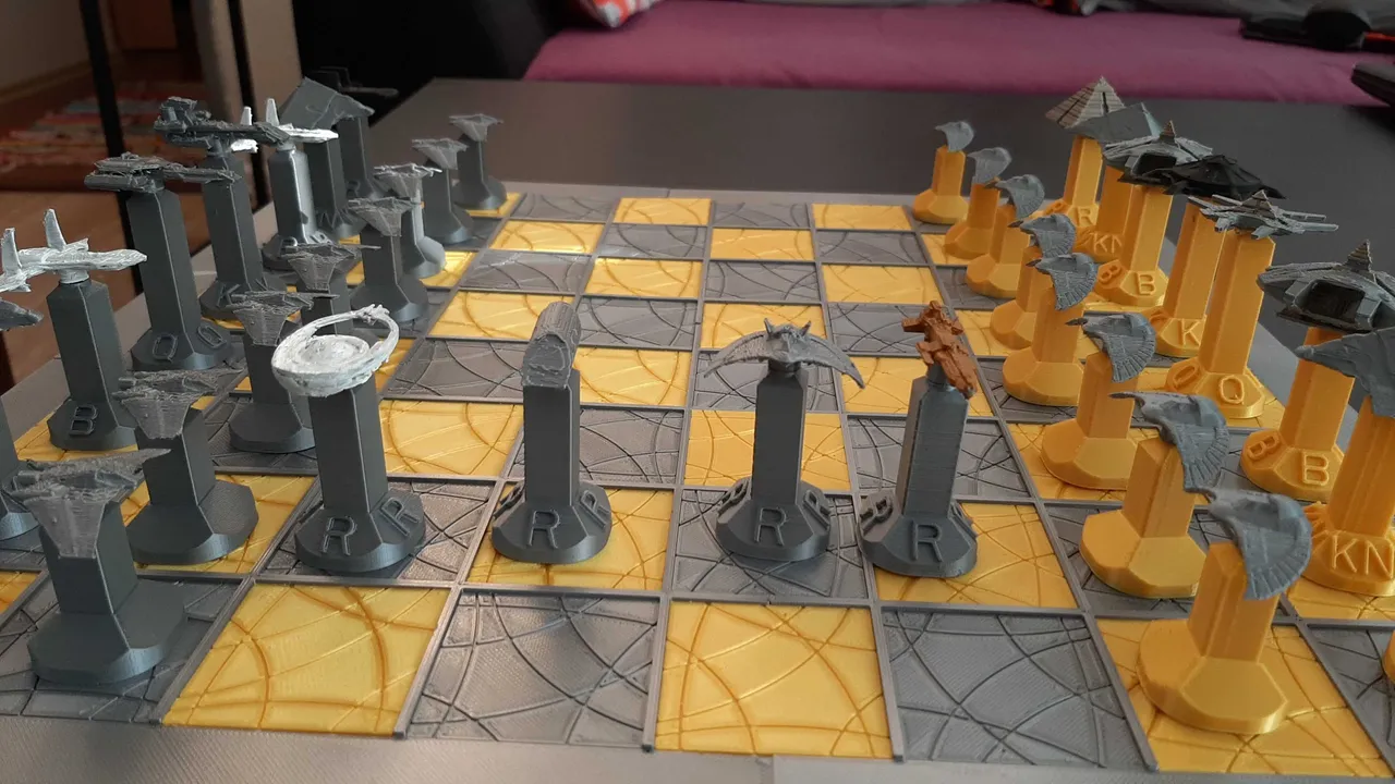 Stargate Chess by Martin, Download free STL model