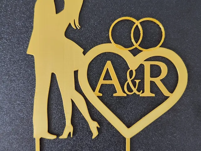CAKE TOPPER A-R