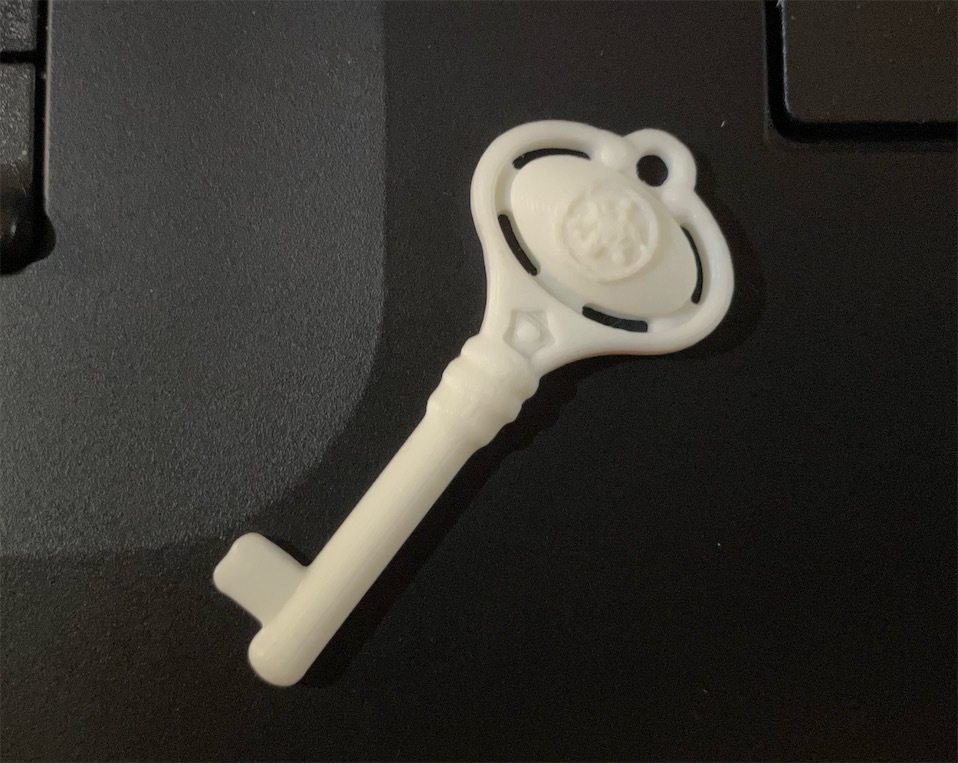 Yamaha Upright Piano Lid Key