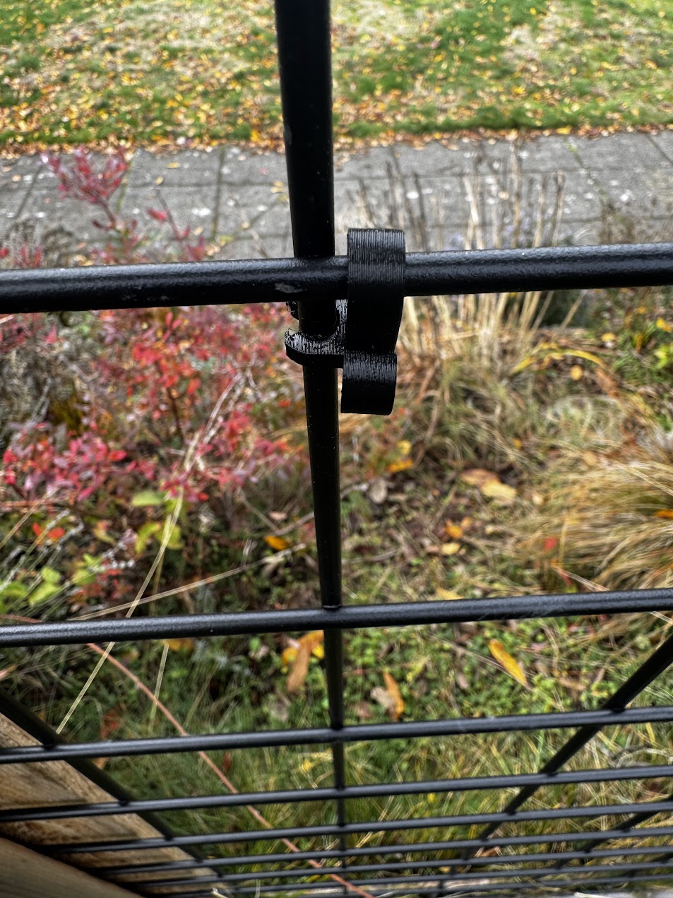 Fence Hooks for Holiday Lights or other hanging items