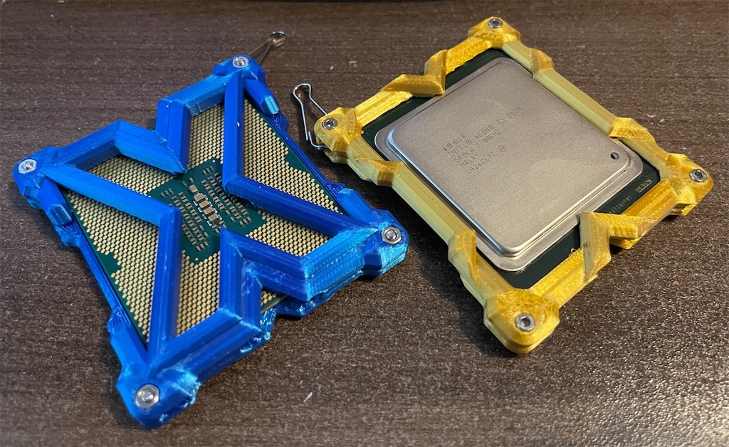 Miniatura 2 do modelo 3D Keychain Shell for Intel LGA2011 CPU