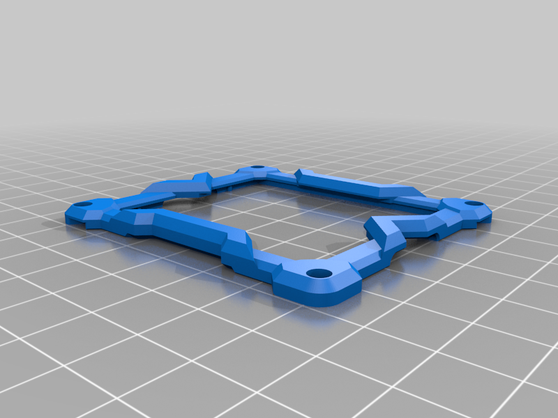 Miniatura 5 do modelo 3D Keychain Shell for Intel LGA2011 CPU