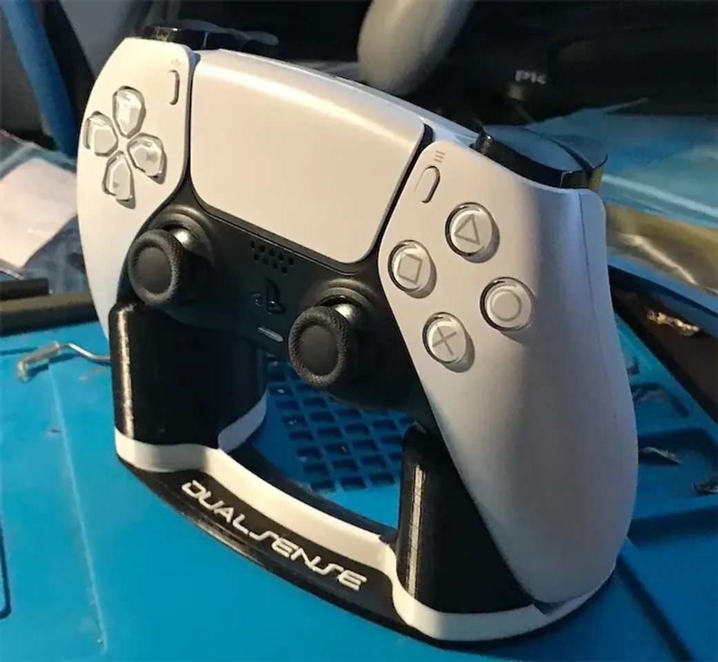 PS5 DualSense Controller Stand by Jeff Chen, Download free STL model