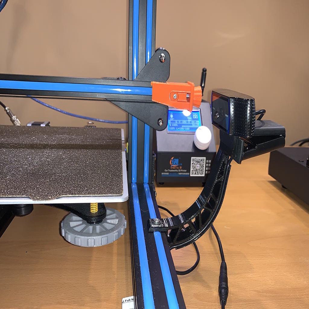 3D Printer Camera Mount - Universal for 2020 or 2040 Extrusion