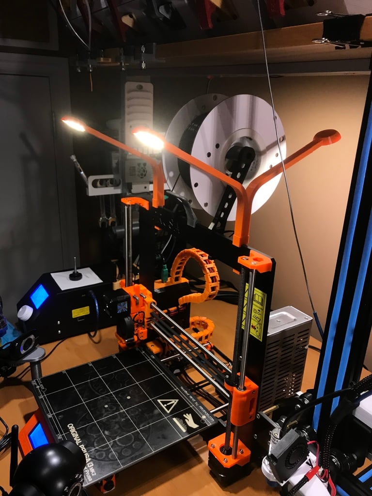 LED Lamps for Original Prusa i3