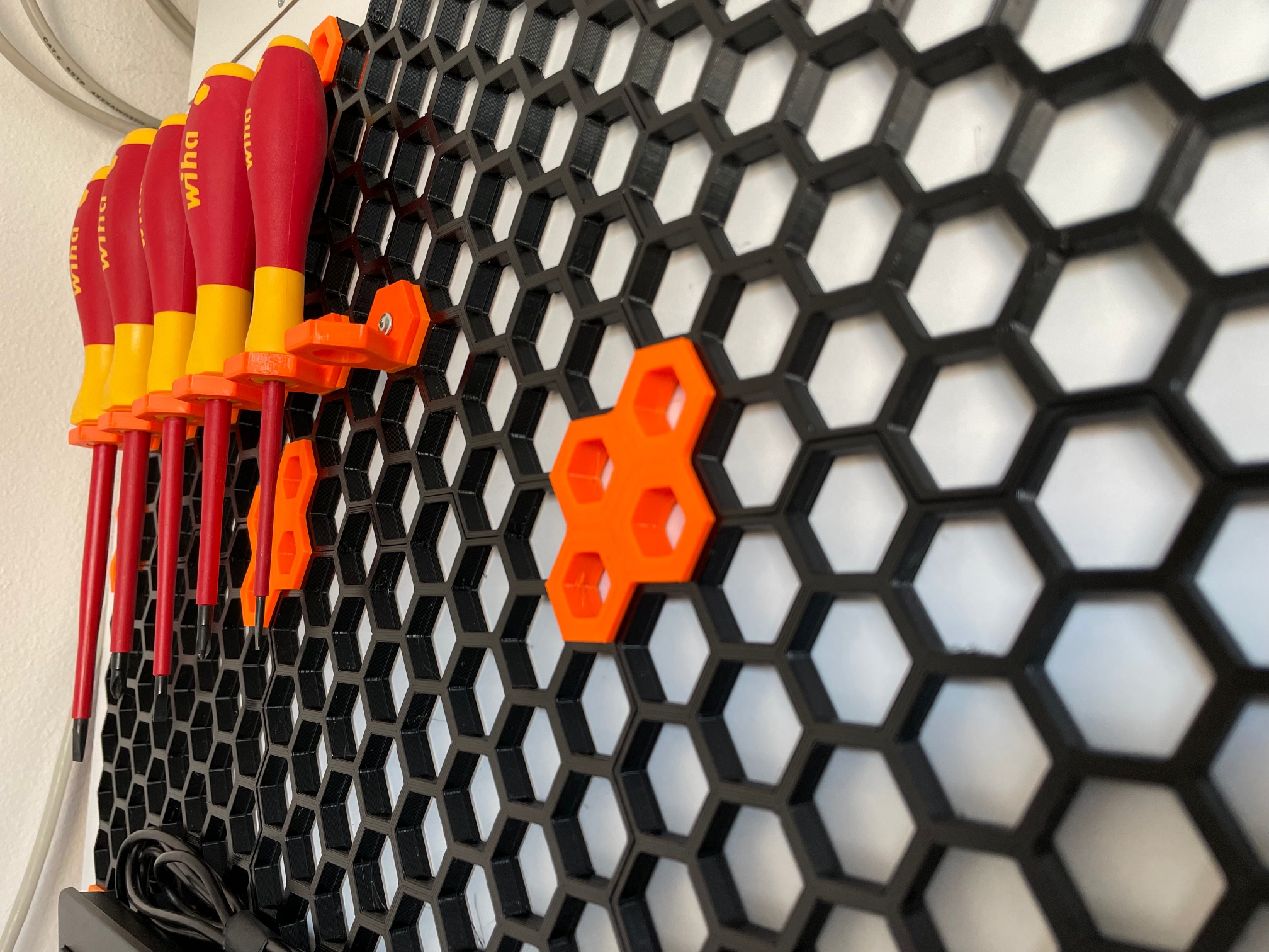 Honeycomb storage wall by RostaP