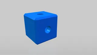 Elastic Cord Cube Puzzle Pieces