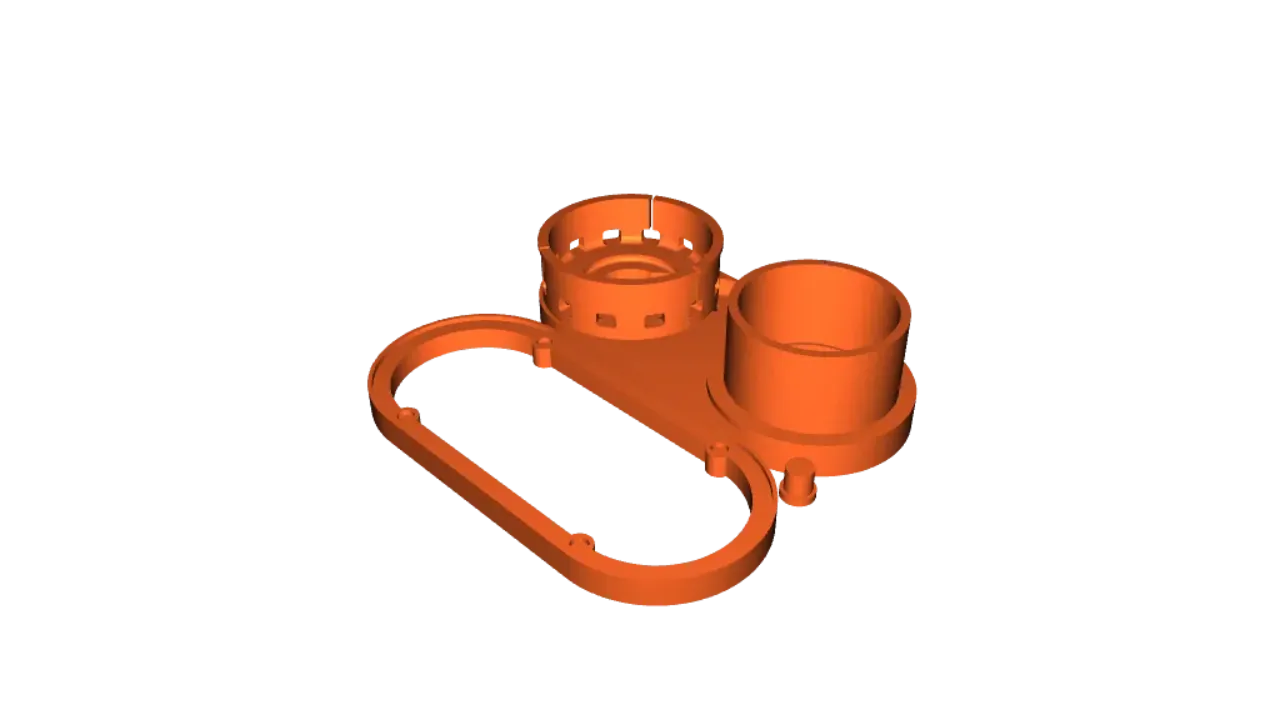 CNC Router Dust Collection Boot with Fixed Hose Adapter by ...
