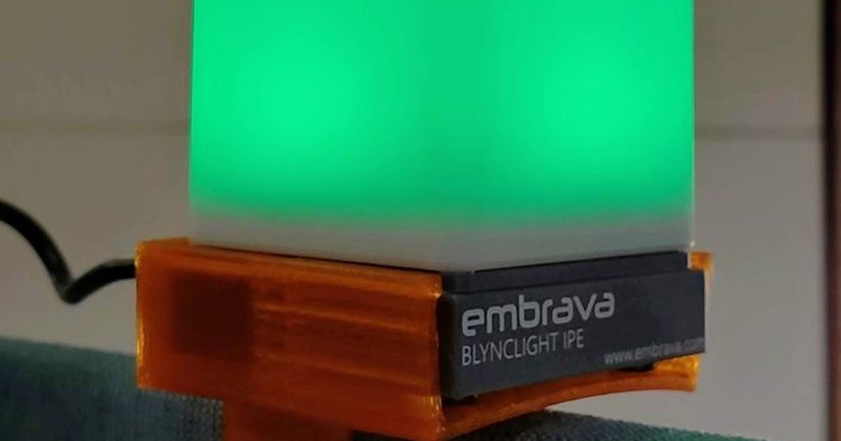 Embrava Blynclight Cubicle Mount by sellingson Download free STL