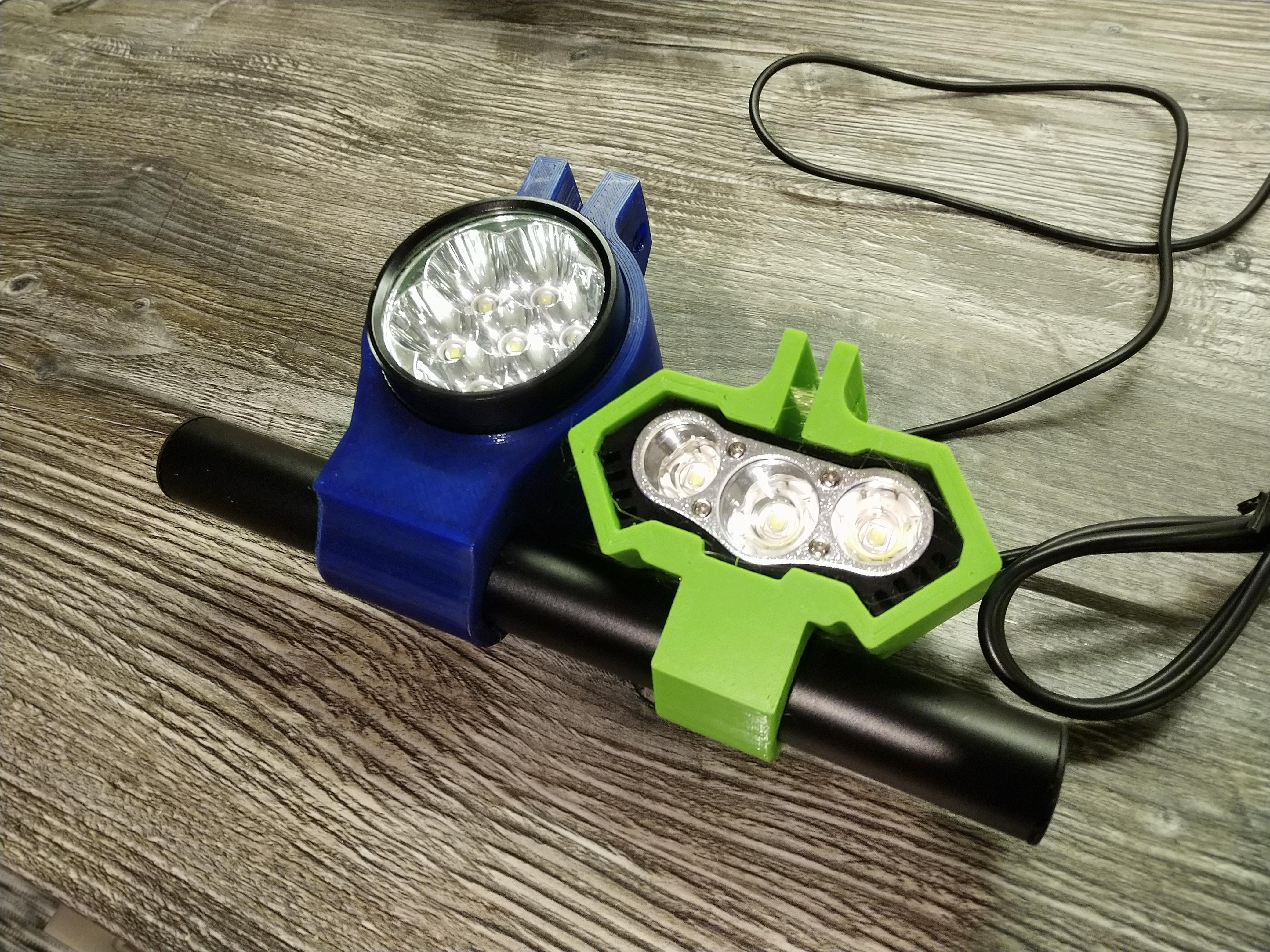 Bike Light Mount by Stefan Download free STL model