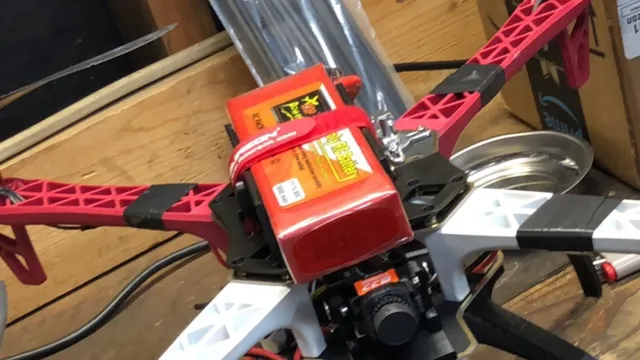F450 quadcopter battery tray 5000MAH 3S