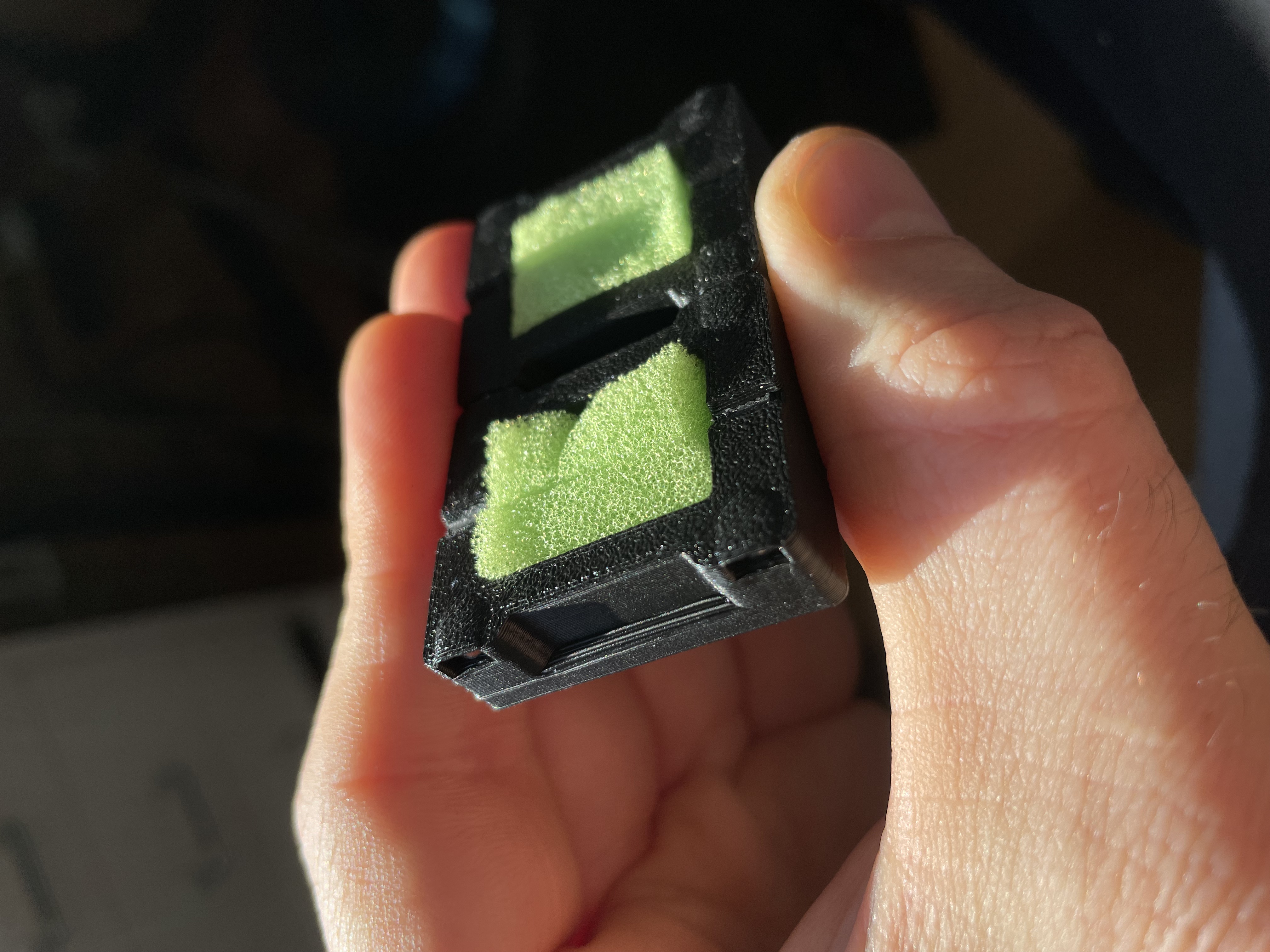 Filament Cleaner with Magnets, no glueing