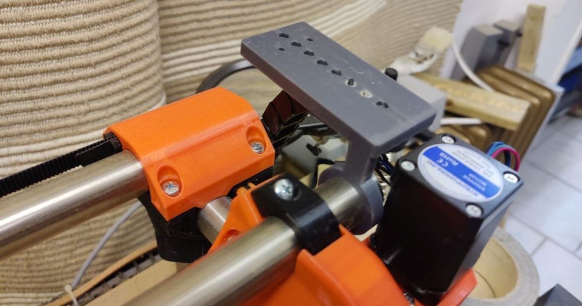 Dragchain mount assist for MPCNC Primo 25mm Edition by arminth