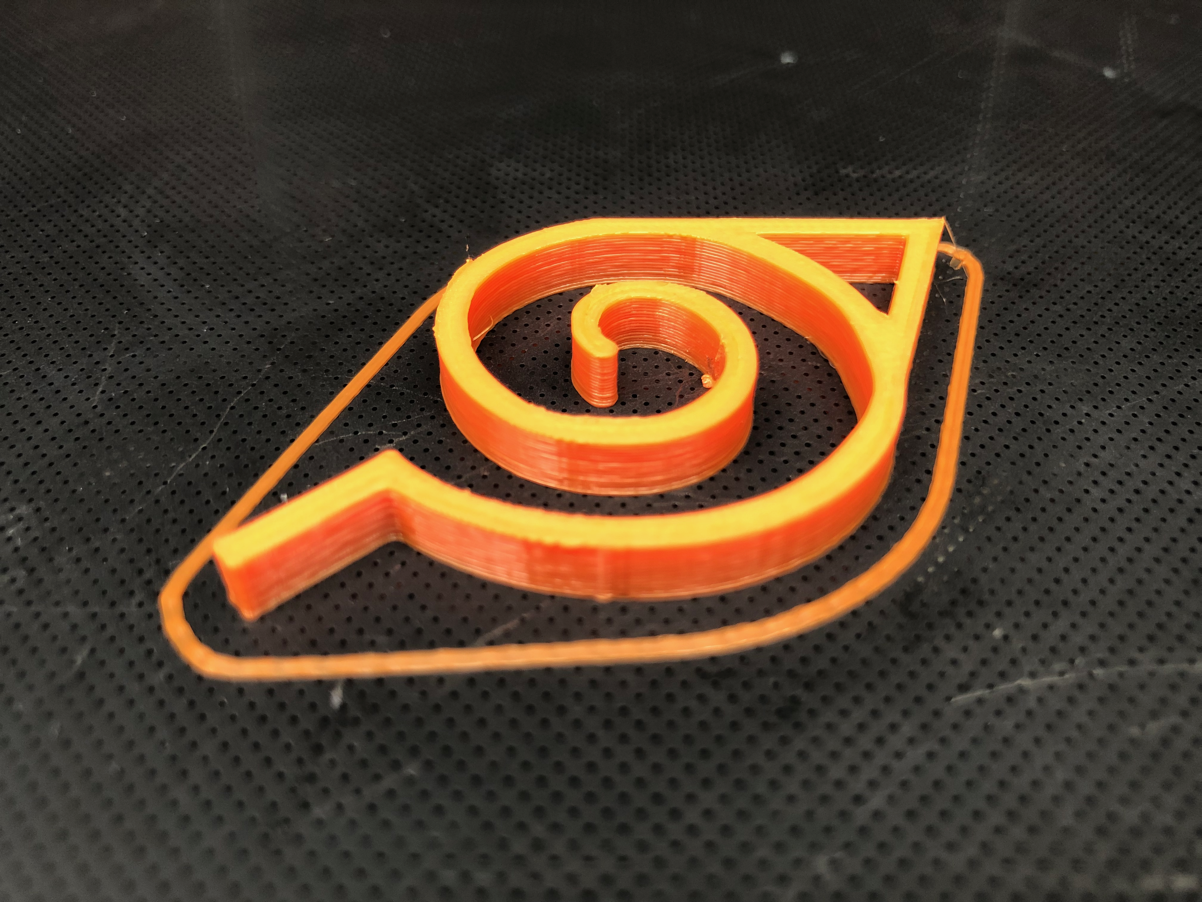 Miniatura 2 do modelo 3D Naruto Konoha