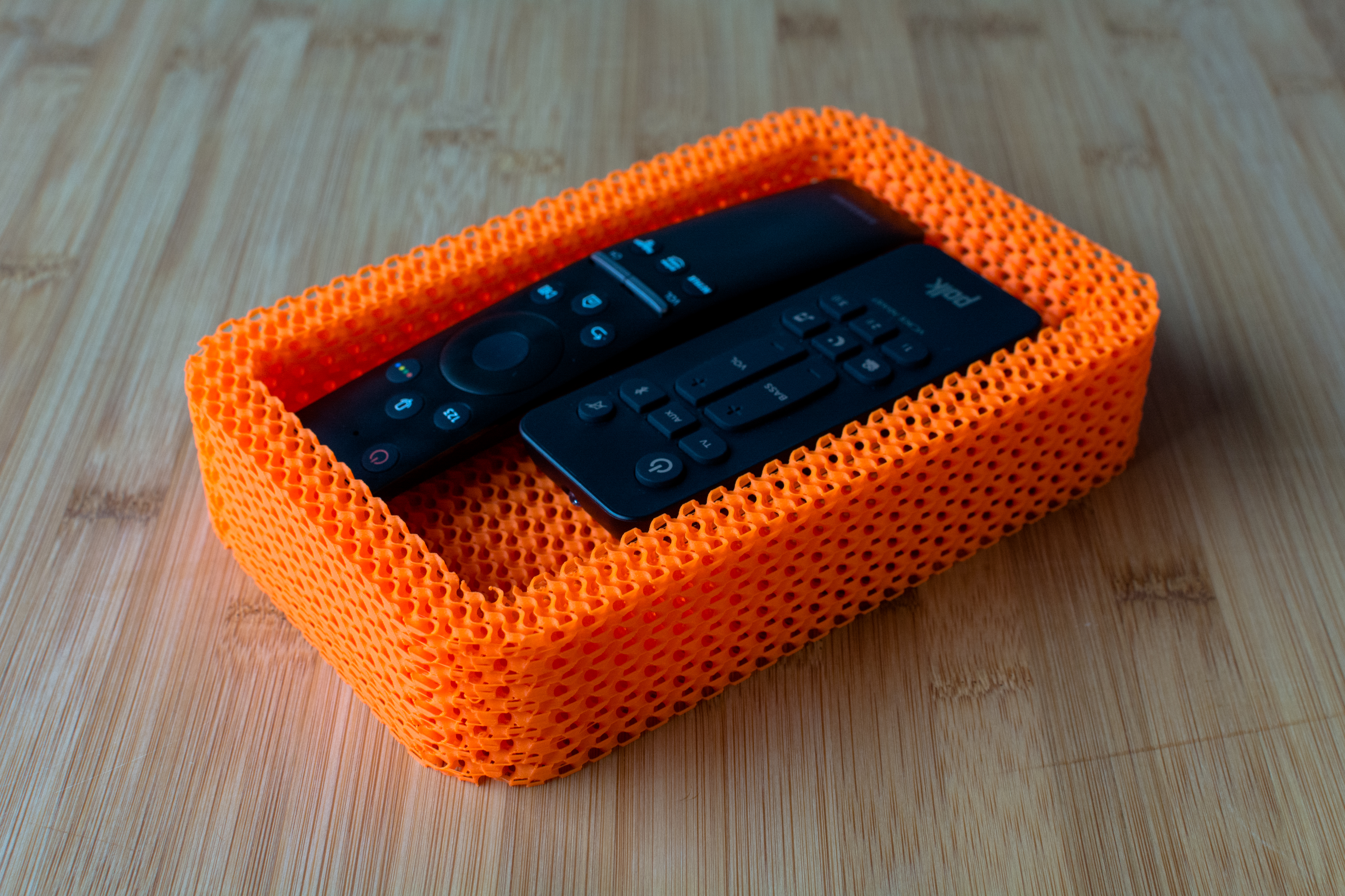 Gyroid TV remote box