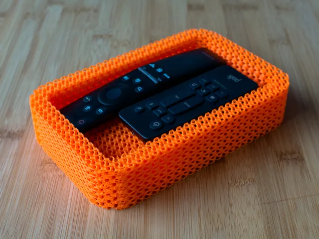 Gyroid TV remote box