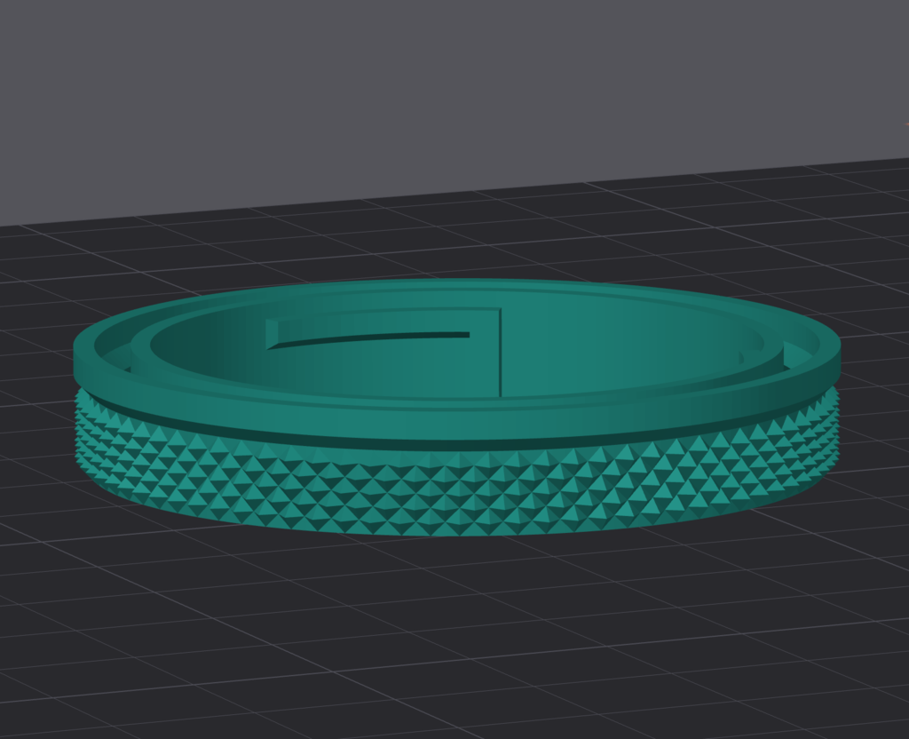 Knurled ultra-compact 9mm rear lens cap for Fuji X mount
