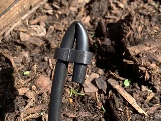 6mm / 0.25inch Garden Irrigation Pipe Kink End Cap