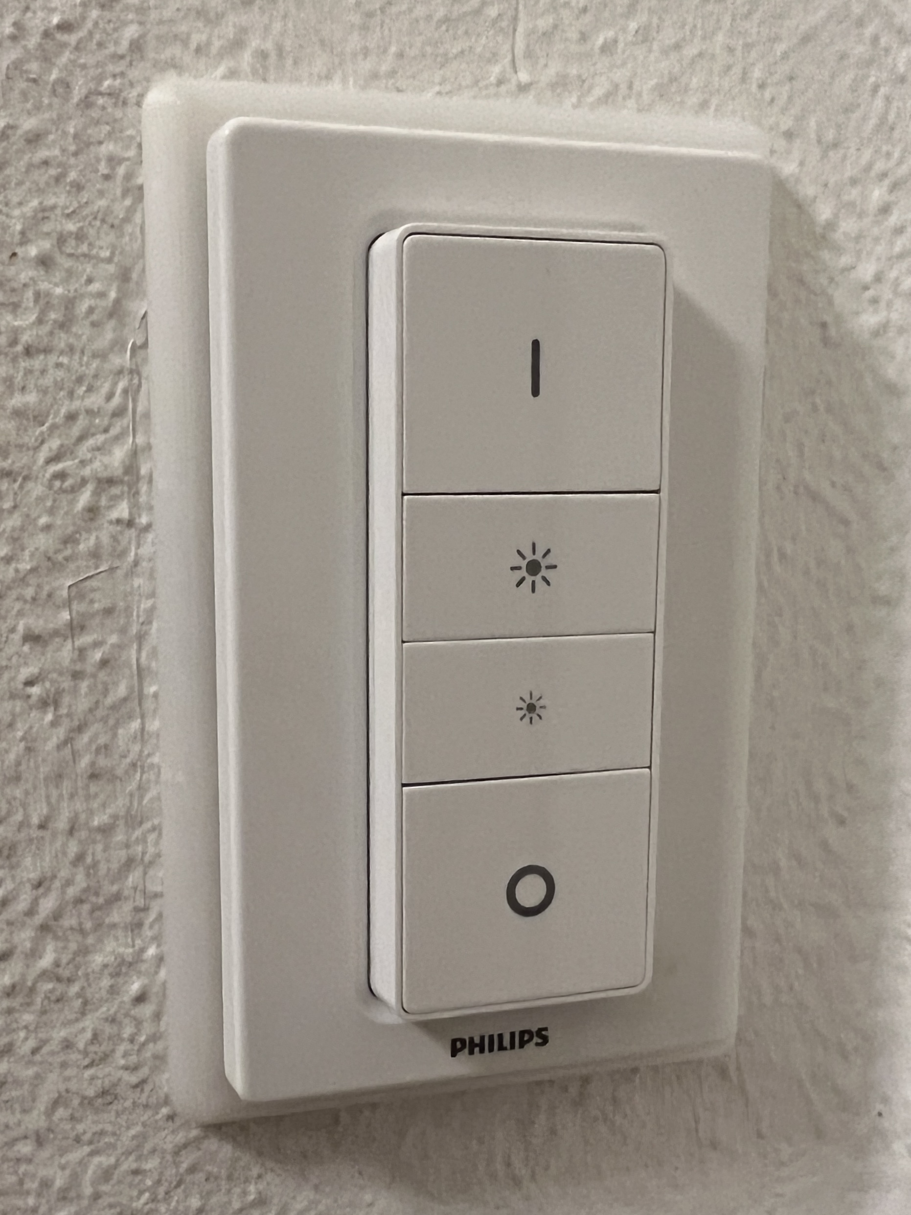 HueDimmerSwitch (V1) Abdeckung für ältere CH Lichtschalter